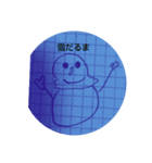 天気のスタンプだよ！？（個別スタンプ：3）