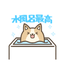 サウナ犬 ととのい犬（個別スタンプ：7）