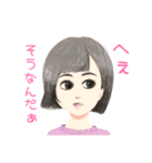 ステキな女性スタンプ（個別スタンプ：6）