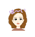 ステキな女性スタンプ（個別スタンプ：11）