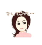 ステキな女性スタンプ（個別スタンプ：13）
