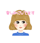ステキな女性スタンプ（個別スタンプ：19）