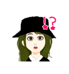 ステキな女性スタンプ（個別スタンプ：24）