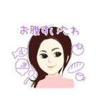 ステキな女性スタンプ（個別スタンプ：25）