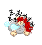モジャなパグ（個別スタンプ：1）