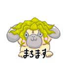 モジャなパグ（個別スタンプ：14）