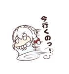 しろことあかりのLINEスタンプ（個別スタンプ：5）