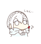 しろことあかりのLINEスタンプ（個別スタンプ：9）