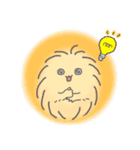 もふもふした生物、ごっ様（個別スタンプ：3）