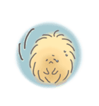 もふもふした生物、ごっ様（個別スタンプ：7）