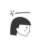 つんでれおかっぱな女の子（個別スタンプ：9）