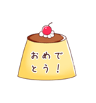 ぷりぷりのプリン（個別スタンプ：9）