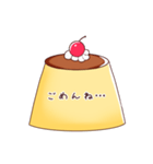 ぷりぷりのプリン（個別スタンプ：16）