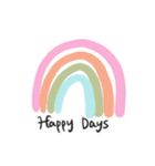 Days of happiness（個別スタンプ：1）