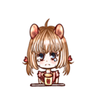 ファイブナイトモルモット擬人化（個別スタンプ：11）