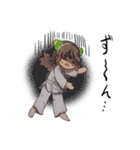空手女子（個別スタンプ：3）
