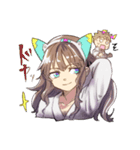 空手女子（個別スタンプ：4）