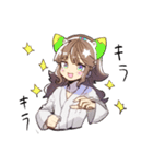 空手女子（個別スタンプ：5）