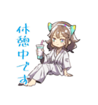 空手女子（個別スタンプ：12）