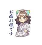 空手女子（個別スタンプ：16）