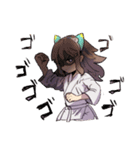 空手女子（個別スタンプ：28）
