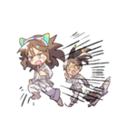 空手女子（個別スタンプ：30）
