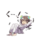 空手女子（個別スタンプ：34）