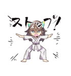 空手女子（個別スタンプ：39）