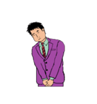 働く男性シリーズ：ヤングマン ビッグ JW（個別スタンプ：5）