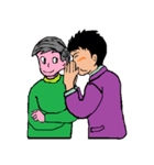 働く男性シリーズ：ヤングマン ビッグ JW（個別スタンプ：11）