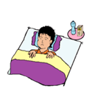 働く男性シリーズ：ヤングマン ビッグ JW（個別スタンプ：16）