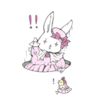 Sweet KAWAII Lolita Bunnies2（個別スタンプ：13）