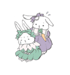 Sweet KAWAII Lolita Bunnies2（個別スタンプ：15）