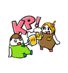 テツなつココナッツ（個別スタンプ：4）