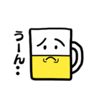 ビアっちとワイ美のお酒大好きスタンプ（個別スタンプ：4）