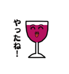 ビアっちとワイ美のお酒大好きスタンプ（個別スタンプ：6）