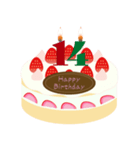 誕生日 動く ケーキ (10～19歳) ①（個別スタンプ：9）