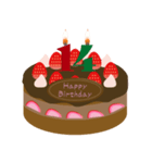 誕生日 動く ケーキ (10～19歳) ①（個別スタンプ：10）