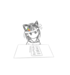 目の死んでる女の子「にんちゃん」（個別スタンプ：26）