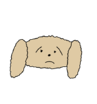 無口なトイプードル2（個別スタンプ：4）