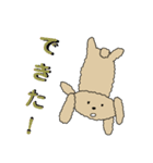 無口なトイプードル2（個別スタンプ：8）