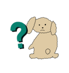 無口なトイプードル2（個別スタンプ：13）