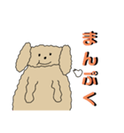 無口なトイプードル2（個別スタンプ：16）
