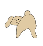無口なトイプードル2（個別スタンプ：18）