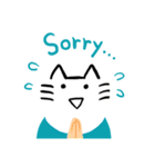 ねこねこスタンプ日常用（個別スタンプ：8）