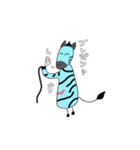 キリンさん。ときどき、シマウマさん。（個別スタンプ：33）