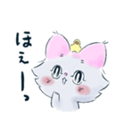 リボンみみのねこ②（個別スタンプ：32）