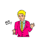働く男性シリーズ：ゴールド JW（個別スタンプ：13）