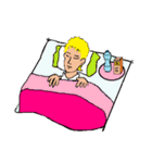 働く男性シリーズ：ゴールド JW（個別スタンプ：16）