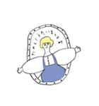 ゆるゆる名画名作シリーズ（個別スタンプ：4）